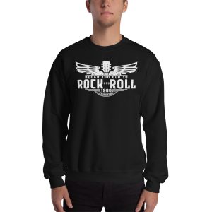 White Artwork Unisex Sweatshirt