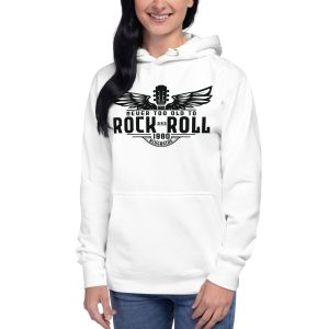 Black Artwork Unisex Hoodie